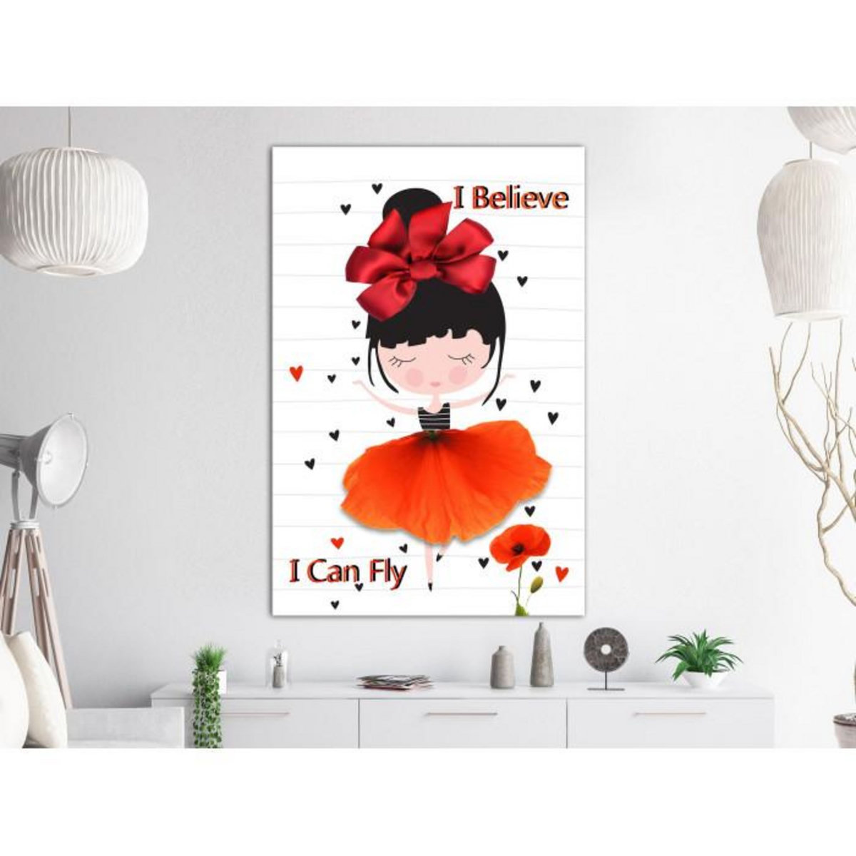 Paris Prix Tableau Imprimé  I Believe I Can Fly