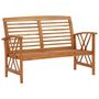 Voir la diapositive 3 : VIDAXL Salon de jardin 5 pcs Bois d'acacia solide