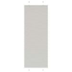 VIDAXL Store plisse gris clair 75x200 cm largeur du tissu 74,4 cm