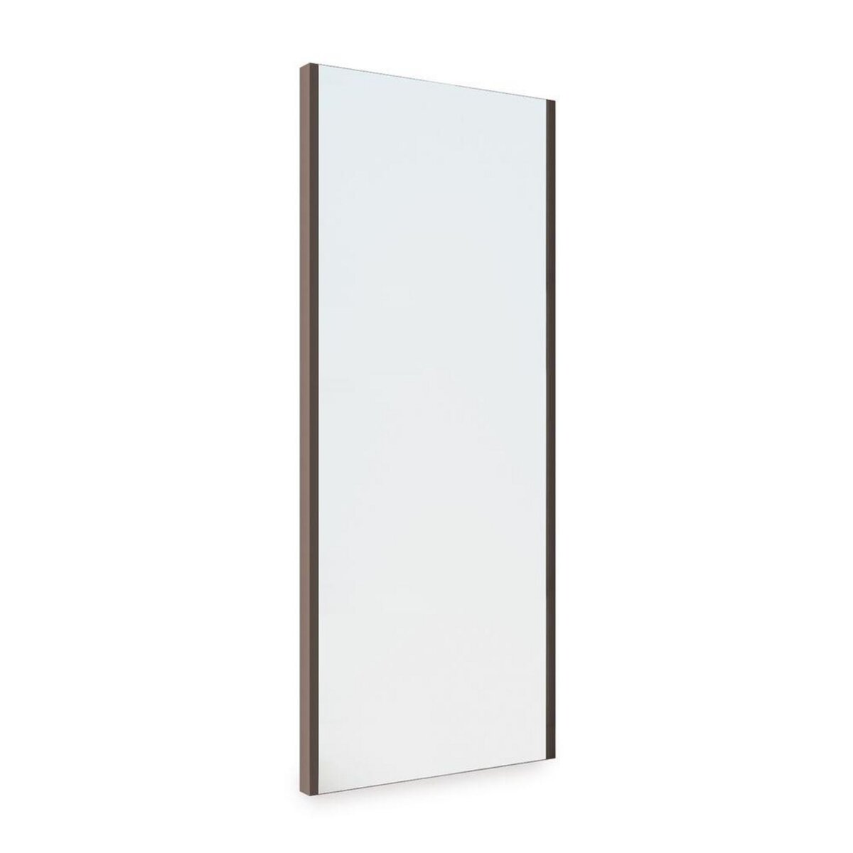 EMUCA SRL miroir extractible pour l'intérieur de l'armoire, Peint en moka