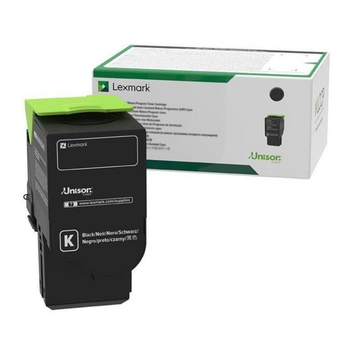 Lexmark LEXMARK Cartouche toner Lexmark Unison - Noir - Laser - Rendement Standard - 1000 Pgs
