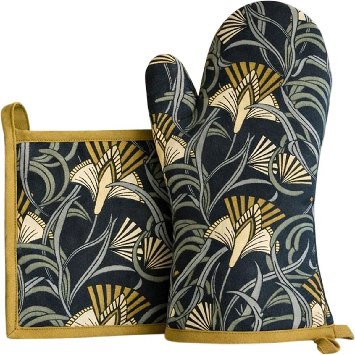 Les Ateliers du Linge Gant et manique imprimés