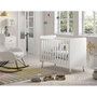 Voir la diapositive 2 : Vipack Billy Lit Bebe 60x120 Cm Satin Blanc