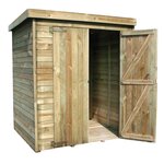 Forest Style Armoire de jardin bois - Autoclavé - 1,98m² - THEOFIL
