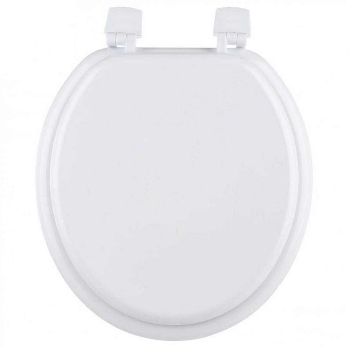 Abattant WC en Bois 17cm Blanc pas cher Auchan