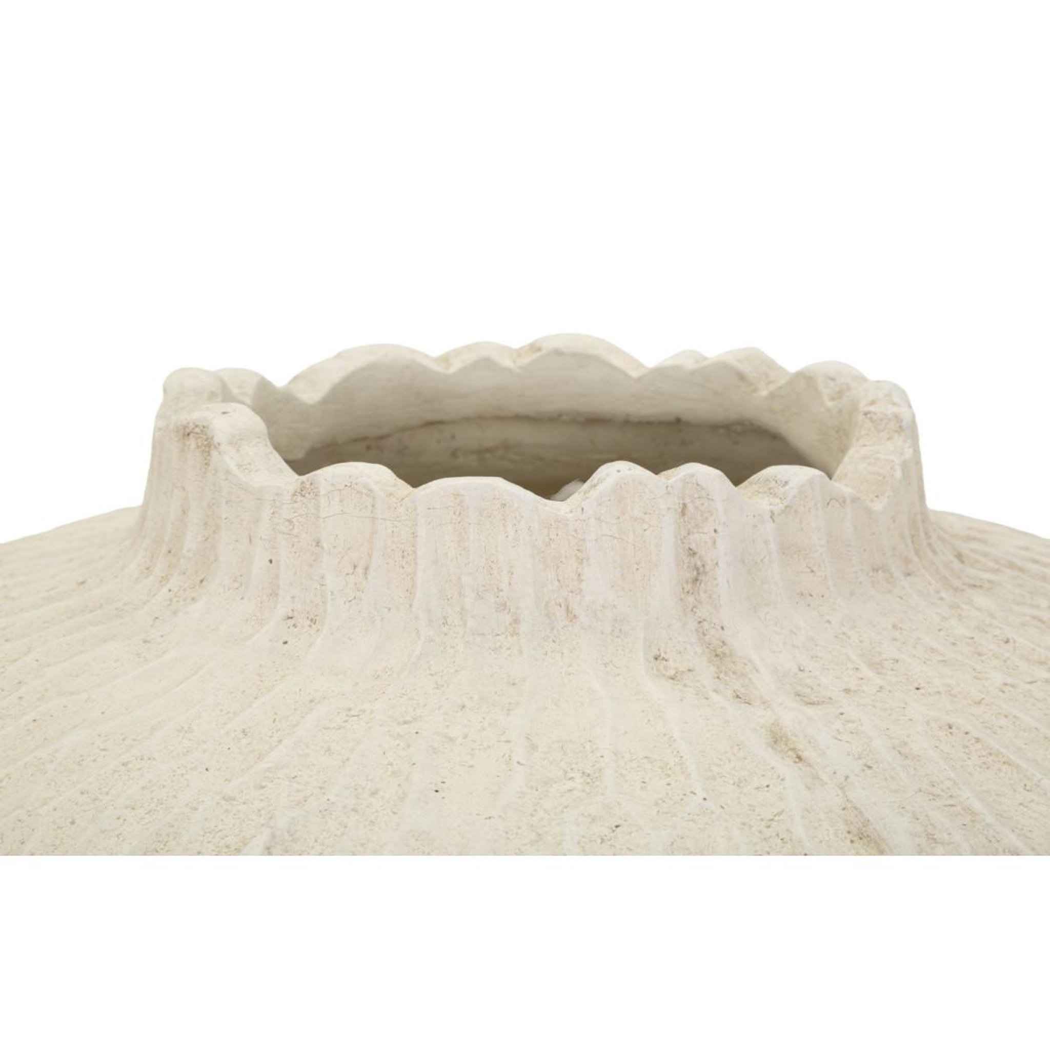 Voir la diapositive 3 : Paris Prix Vase design  shade  40cm crème