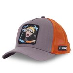 CAPSLAB Casquette homme trucker Naruto Shippuden Naruto Capslab. Coloris disponibles : Gris