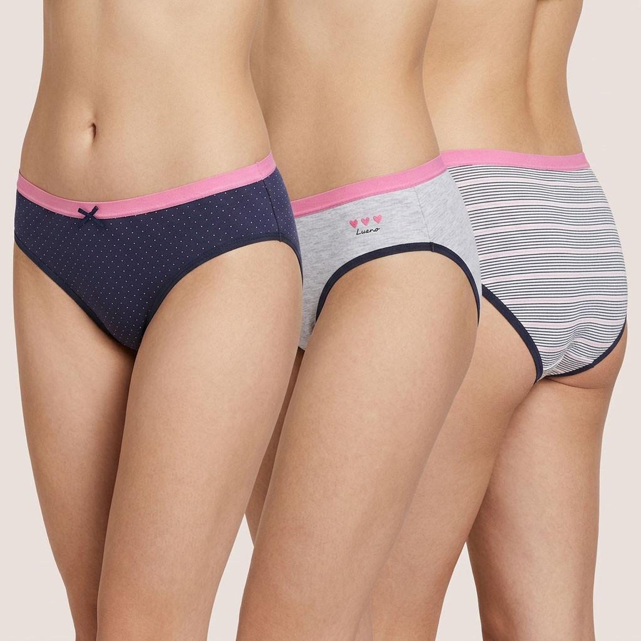 Voir la diapositive 4 : OZABI OZABI Pack Culottes Fille Coton - Lot de 6