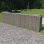 Voir la diapositive 1 : VIDAXL Mur a gabion avec couvercles Acier galvanise 600 x 50 x 150 cm