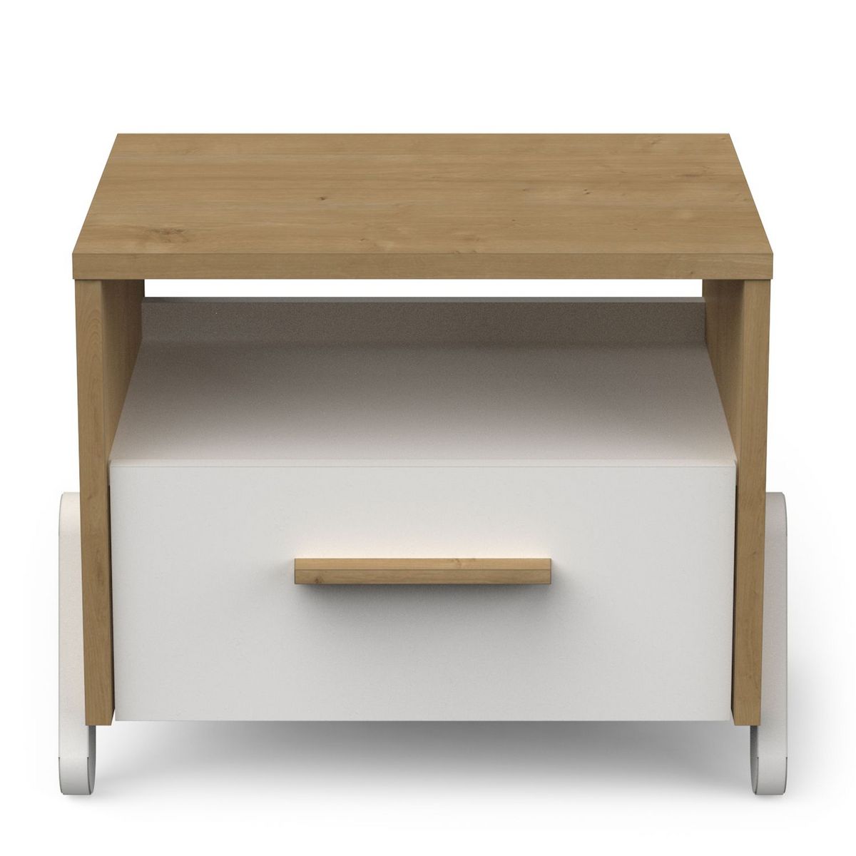 Table de chevet enfant 1 tiroir 1 niche L39 cm LILAS