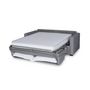Voir la diapositive 9 : Canapé convertible système couchage express matelas 160x200 17cm 3 places en tissu DYLAN 