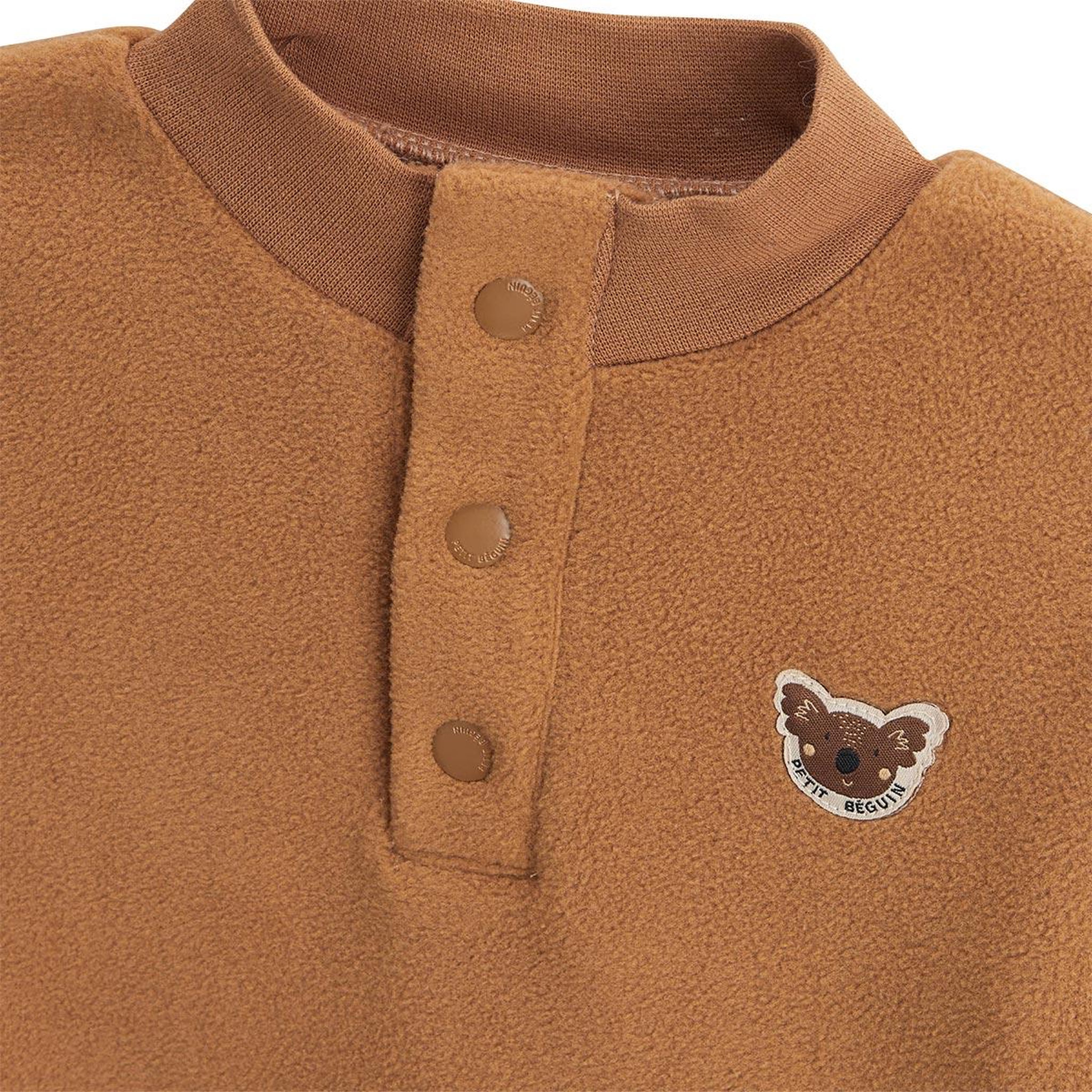 Voir la diapositive 3 : Petit Béguin Sweat-shirt enfant en polaire Constellation