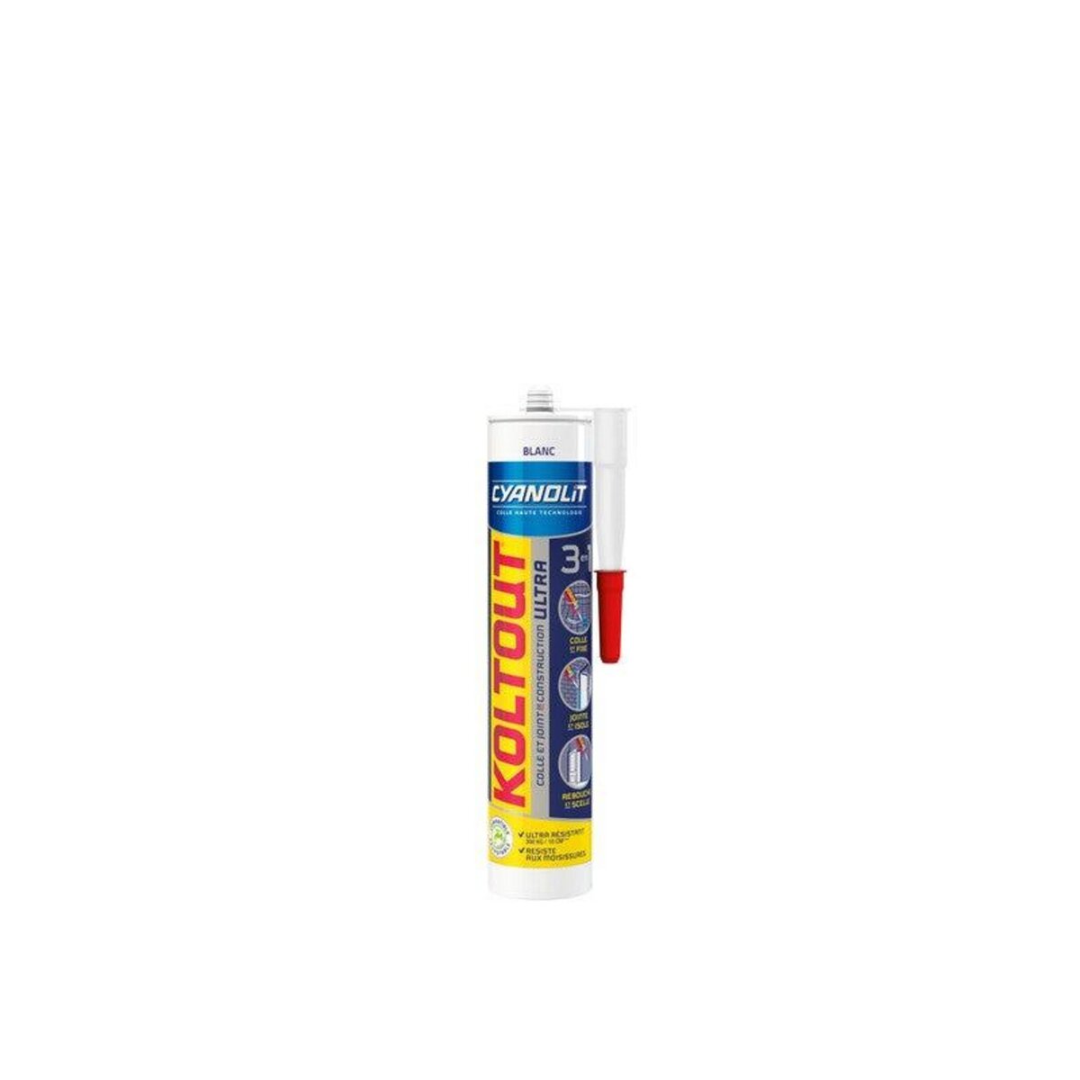 CENTRALE BRICO Colle Jointe Et Rebouche 290Ml Koltout