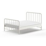 Paris Prix Lit Enfant  Bronxx  140x200cm Blanc Mat