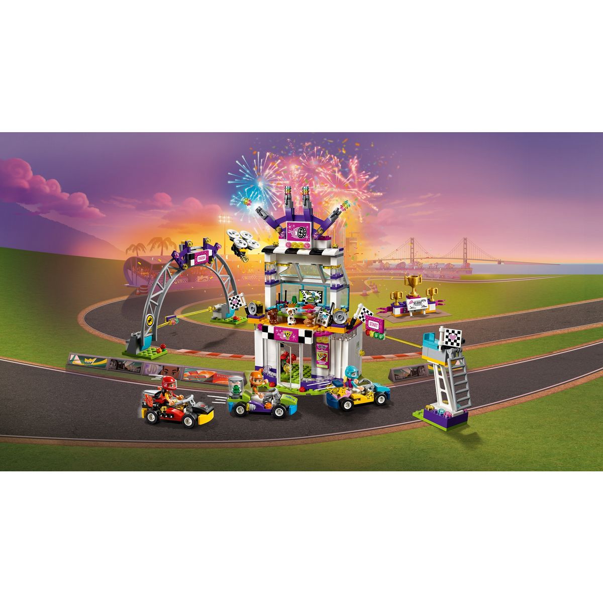 LEGO Friends 41352 - La grande course 