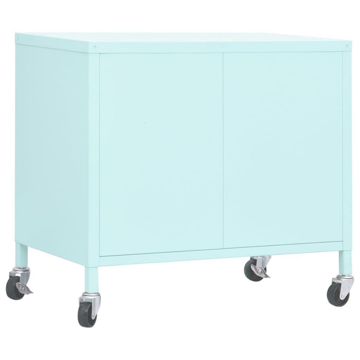 VIDAXL Armoire de rangement Menthe 60x35x56 cm Acier