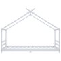 Voir la diapositive 4 : VIDAXL Cadre de lit d'enfant Blanc Bois de pin massif 90x200 cm