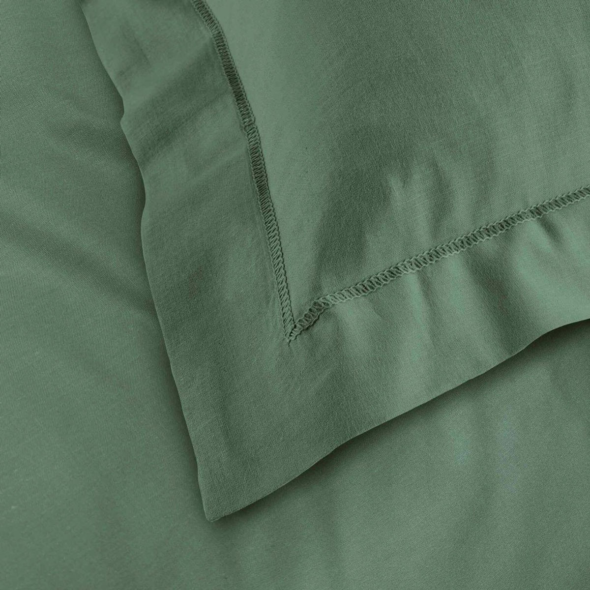 Paris Prix Taie d'Oreiller  Lina  50x70cm Vert Cèdre