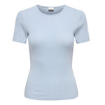 JACQUELINE DE YONG T-Shirt Bleu Femme JDY Salsa. Coloris disponibles : Bleu
