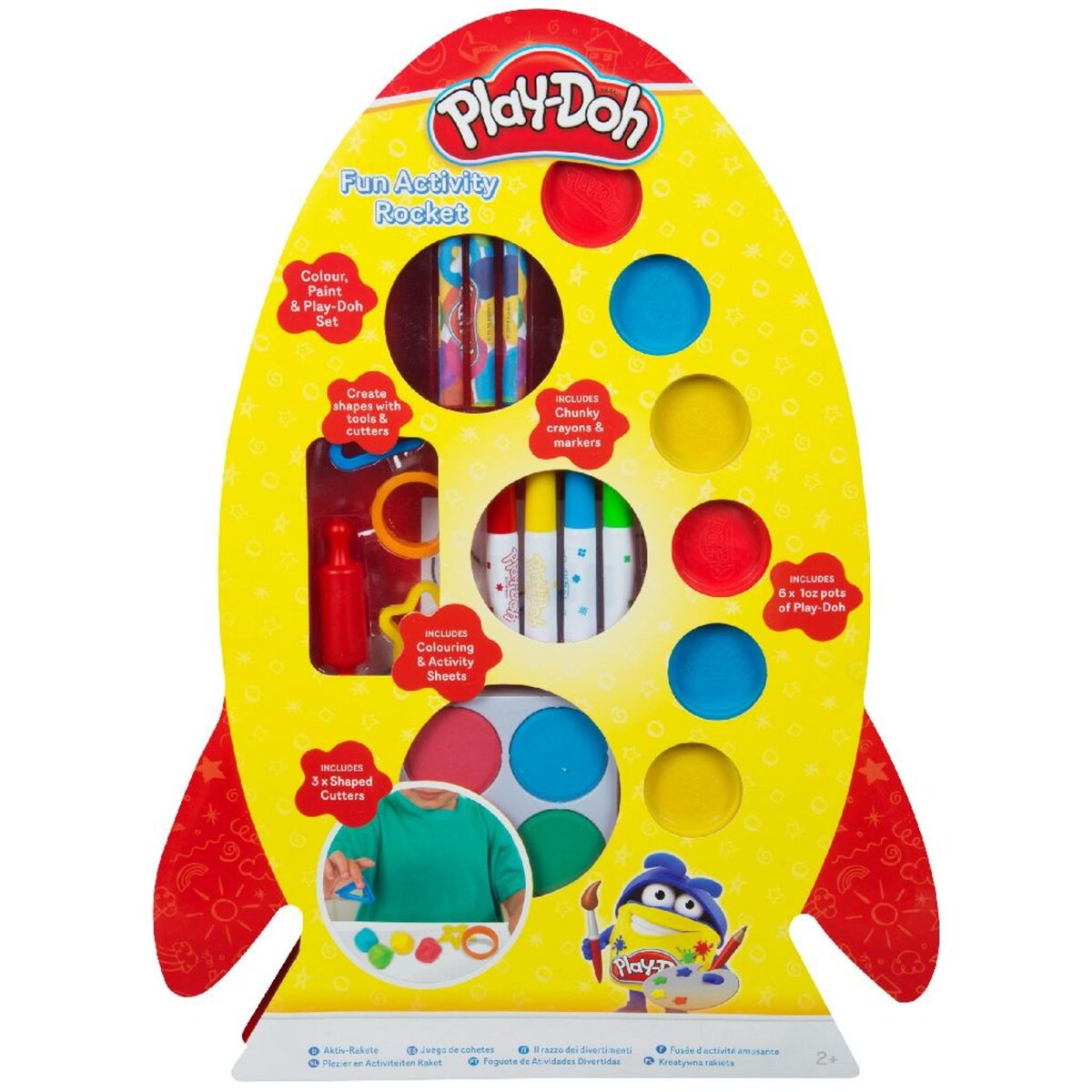 PLAY-DOH Play-Doh Raket Activity Set