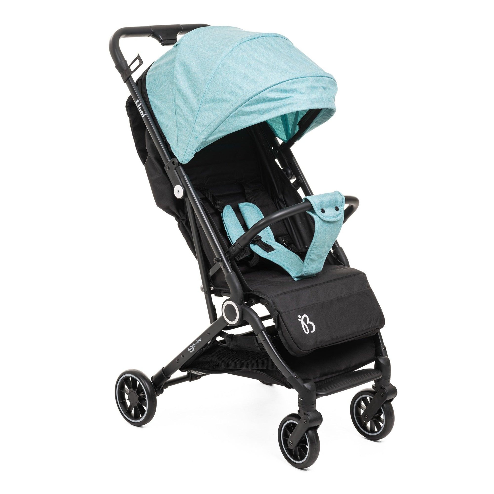 Voir la diapositive 2 : BEBELISSIMO Bebelissimo - Poussette bébé Citadine Ultra Compacte - De 0 à 36 mois - Lioni -0-22kg - vert