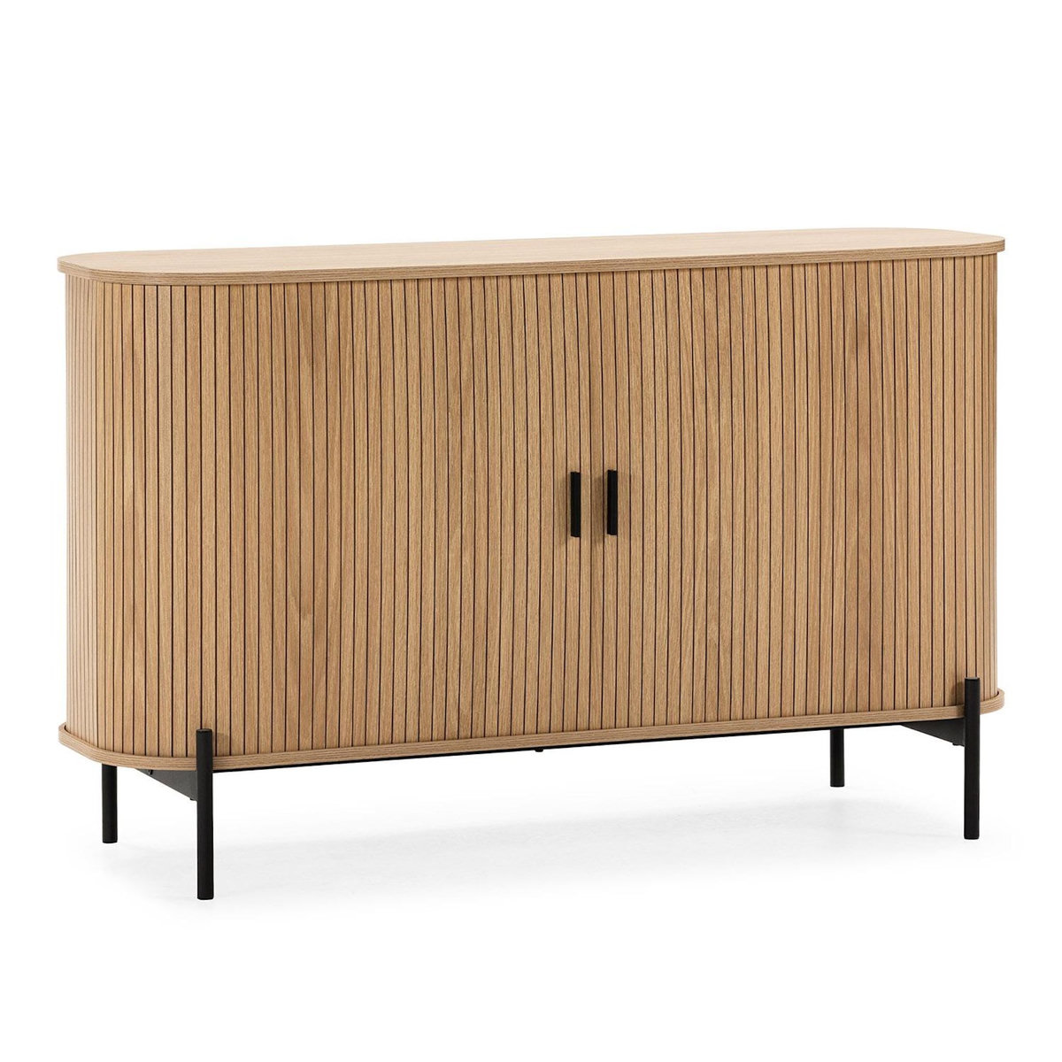 VS VENTA-STOCK Buffet Mónaco 2 portes effet Chêne