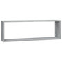 Voir la diapositive 5 : VIDAXL Etageres murales cubiques 4 pcs Sonoma gris 80x15x26,5 cm