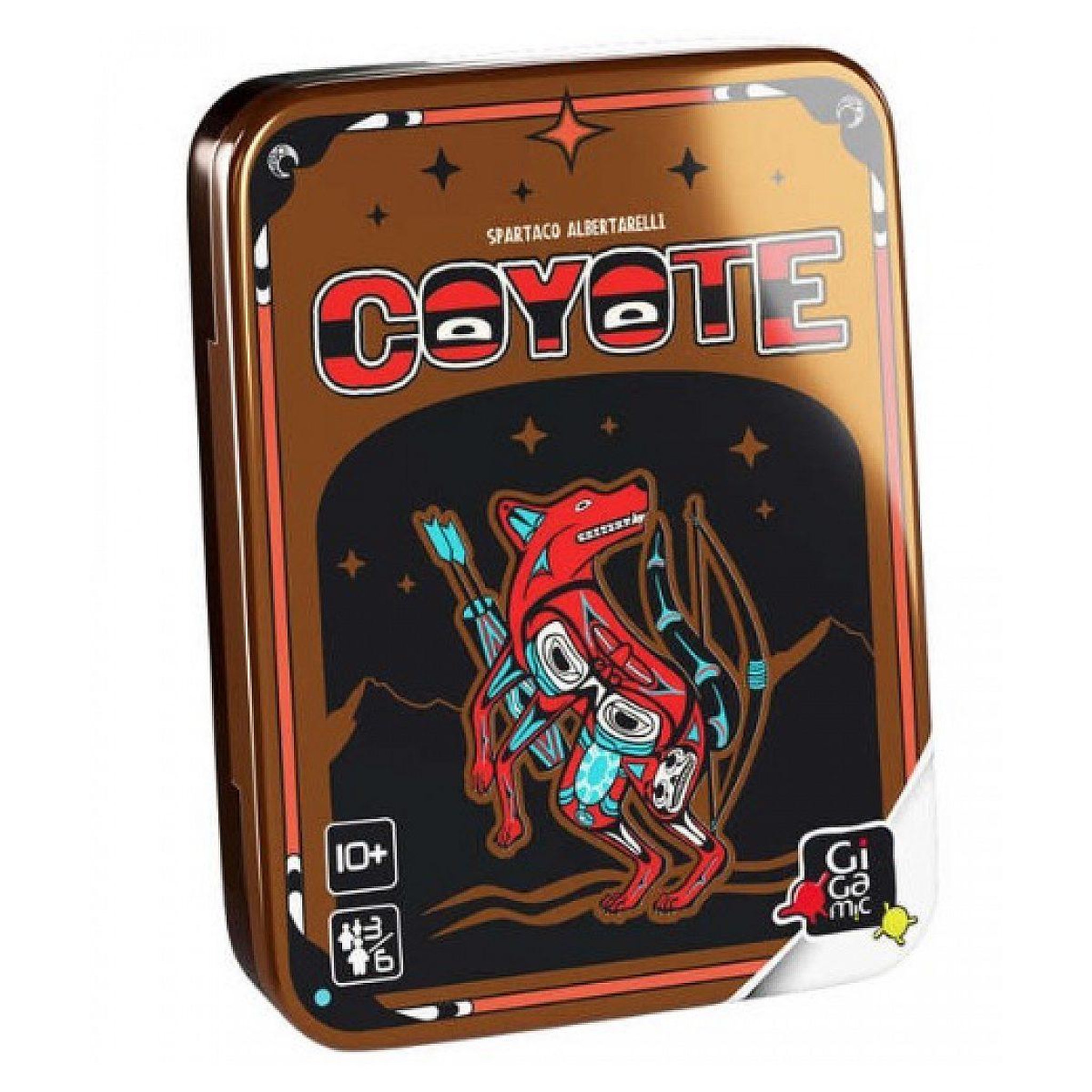 Gigamic Coyote - jeu de bluff - jeu de cartes