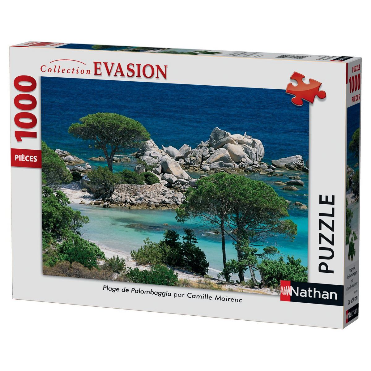 RAVENSBURGER Puzzles 1000 pièces Nathan Collection