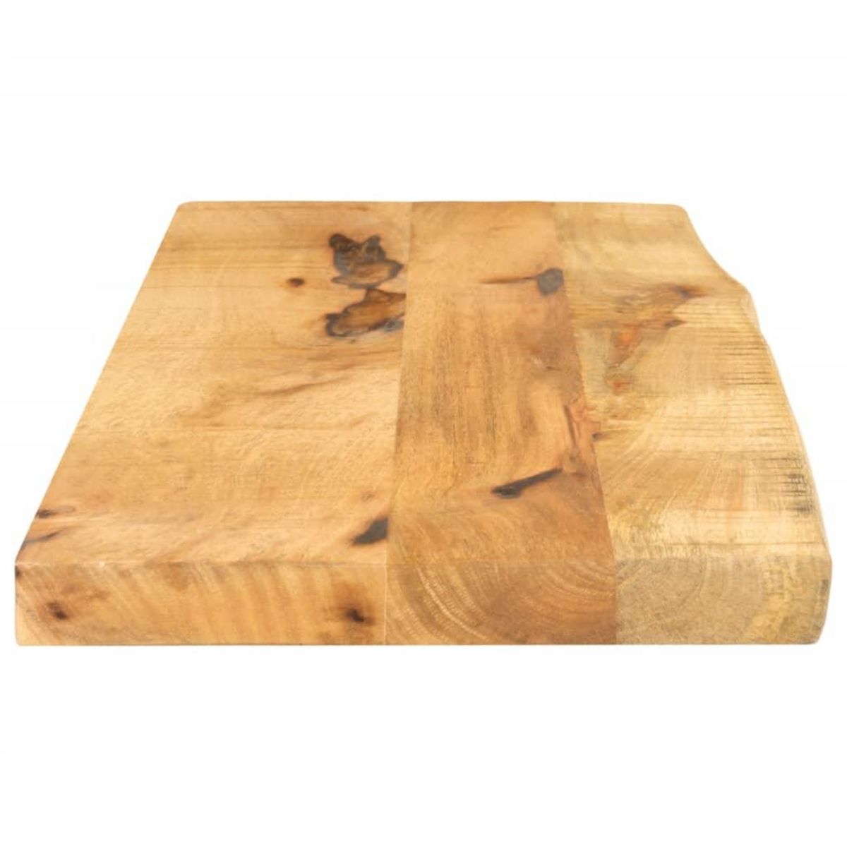 VIDAXL Dessus de table 90x30x2,5 cm bord vif bois massif manguier brut