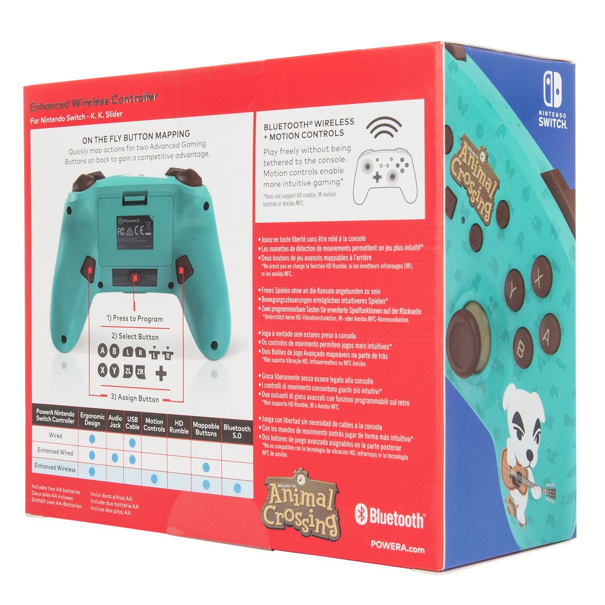 POWER A Manette sans fil Animal Crossing KK Slider Nintendo Switch