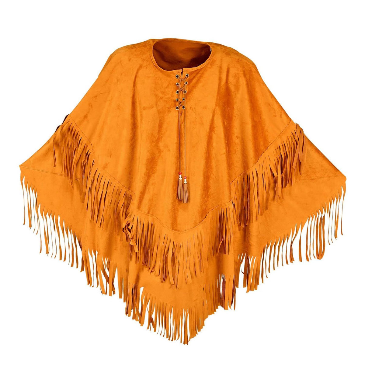 WIDMANN Poncho Daim - Hippie - Femme - Standard