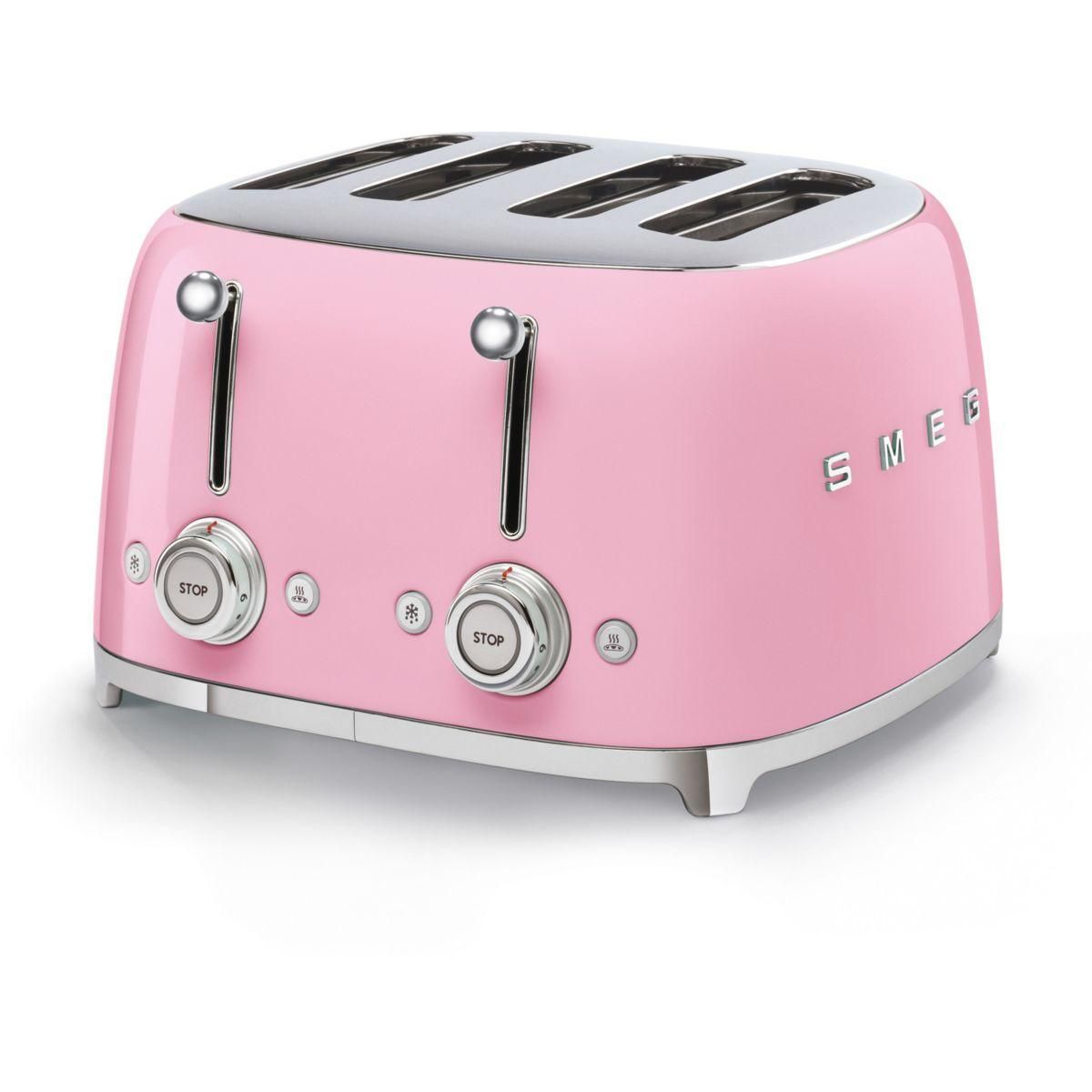 SMEG Grille-pain TSF03PKEU Rose