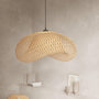 Voir la diapositive 2 : Rendez vous déco Suspension en bambou naturel D88 cm-Anya