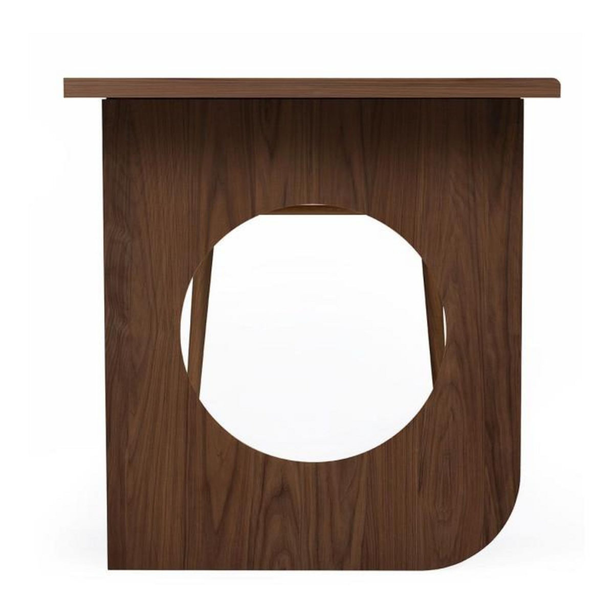 Paris Prix Bureau 1 Tiroir Design  Bau  140cm Noyer