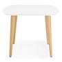 Voir la diapositive 4 : Paris Prix Table de Repas Extensible  Antark  120-270cm Blanc