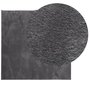 Voir la diapositive 3 : VIDAXL Tapis HUARTE a poils courts doux lavable anthracite 160x160 cm