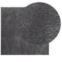 Voir la diapositive 3 : VIDAXL Tapis HUARTE a poils courts doux lavable anthracite 160x160 cm