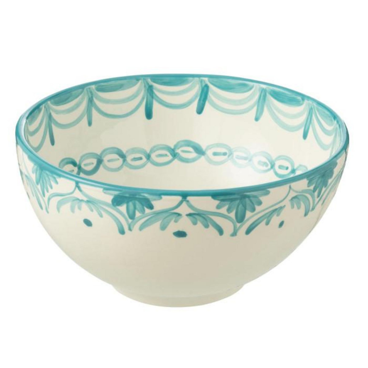 Paris Prix Saladier en Céramique  Granada  28cm Bleu Aqua