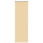 VIDAXL Store enrouleur occultant largeur du tissu 55,7 cm polyester