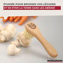 Voir la diapositive 5 : Fackelmann Brosse à légumes en bois Fackelmann Wood Edition