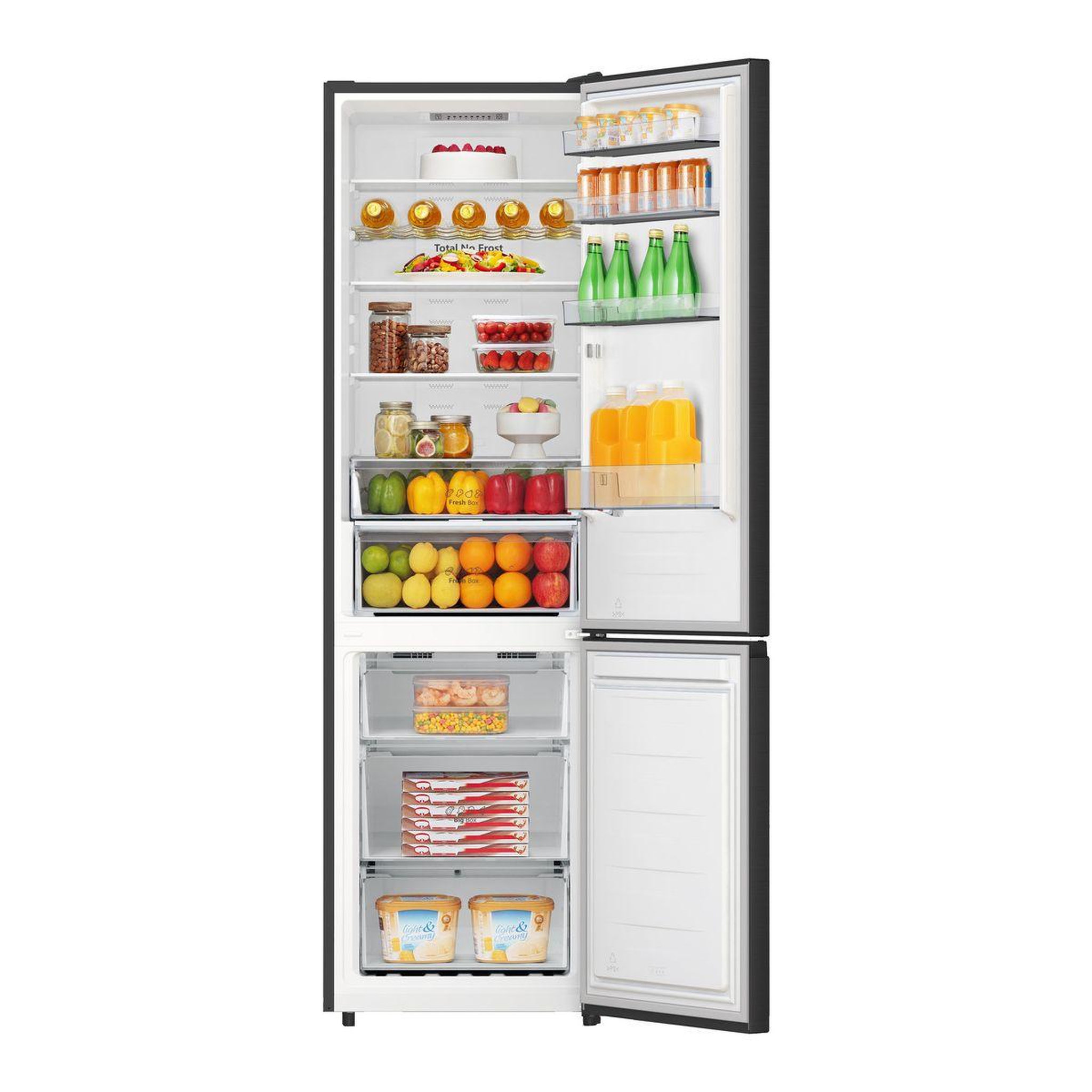 Voir la diapositive 2 : Hisense Réfrigérateur combiné RB440N4AFC
