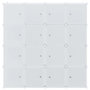 Voir la diapositive 4 : VIDAXL Cubes de rangement 16 pcs avec tiges de suspension PP