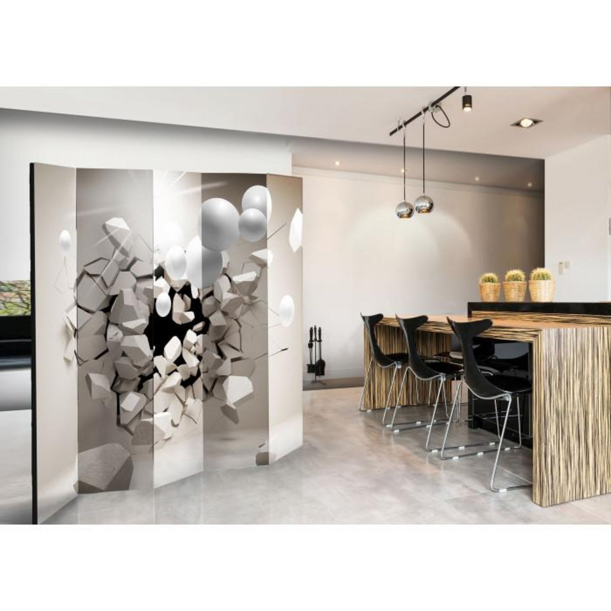 Paris Prix Paravent 5 Volets  Release Me!  172x225cm