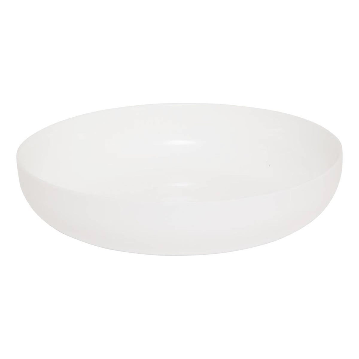 SECRET DE GOURMET Lot de 6 Assiettes Creuses  Mathilde  22cm Blanc