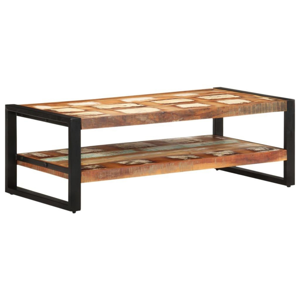 VIDAXL Table basse 120x60x40 cm Bois de recuperation solide