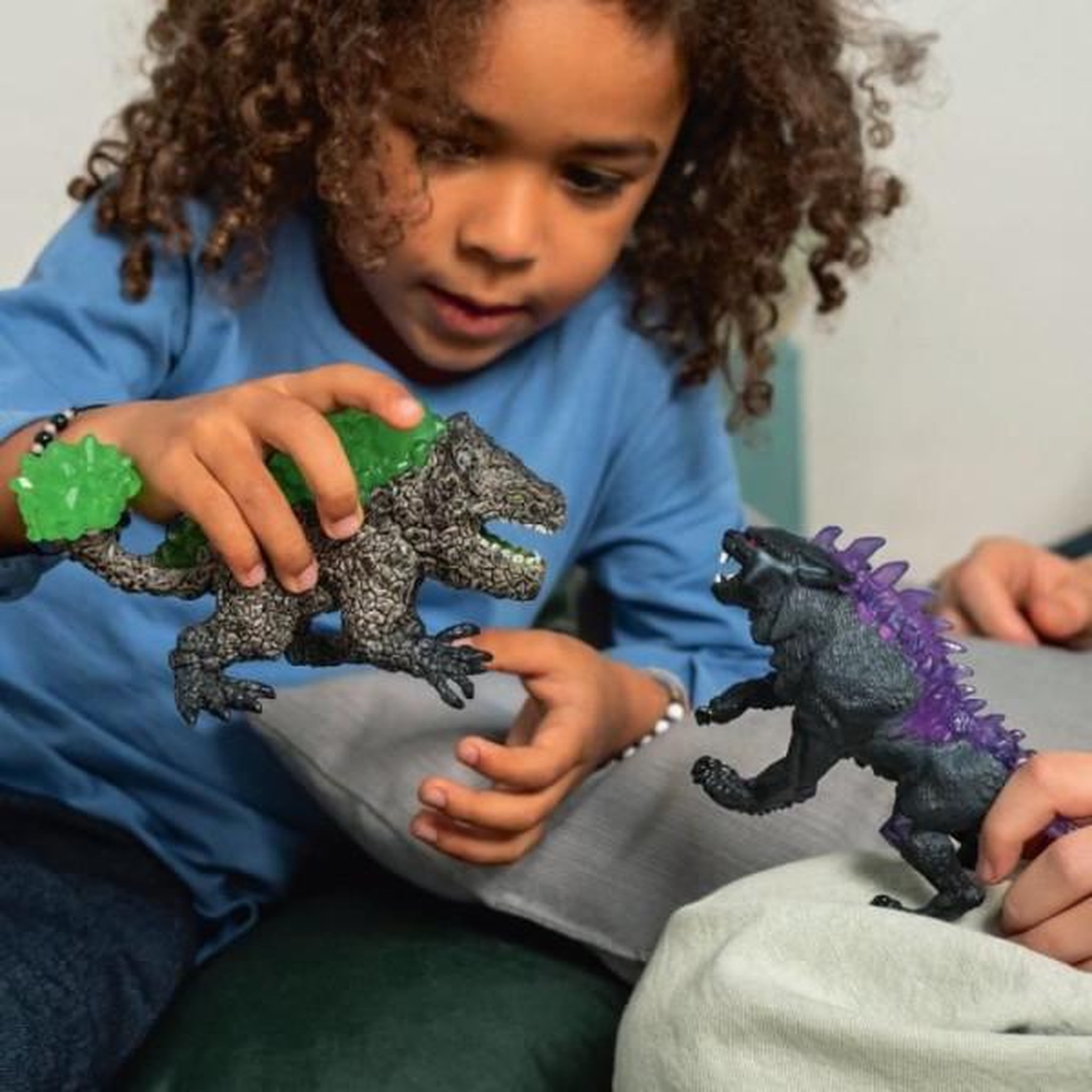 Voir la diapositive 4 : Schleich Figurines duo lynx des ténebres vs broyeur de pierre, schleich 70827 eldrador creatures, des 6 ans