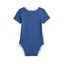 Voir la diapositive 5 : Petit Béguin Lot de 2 bodies bébé manches courtes Océan d'amour