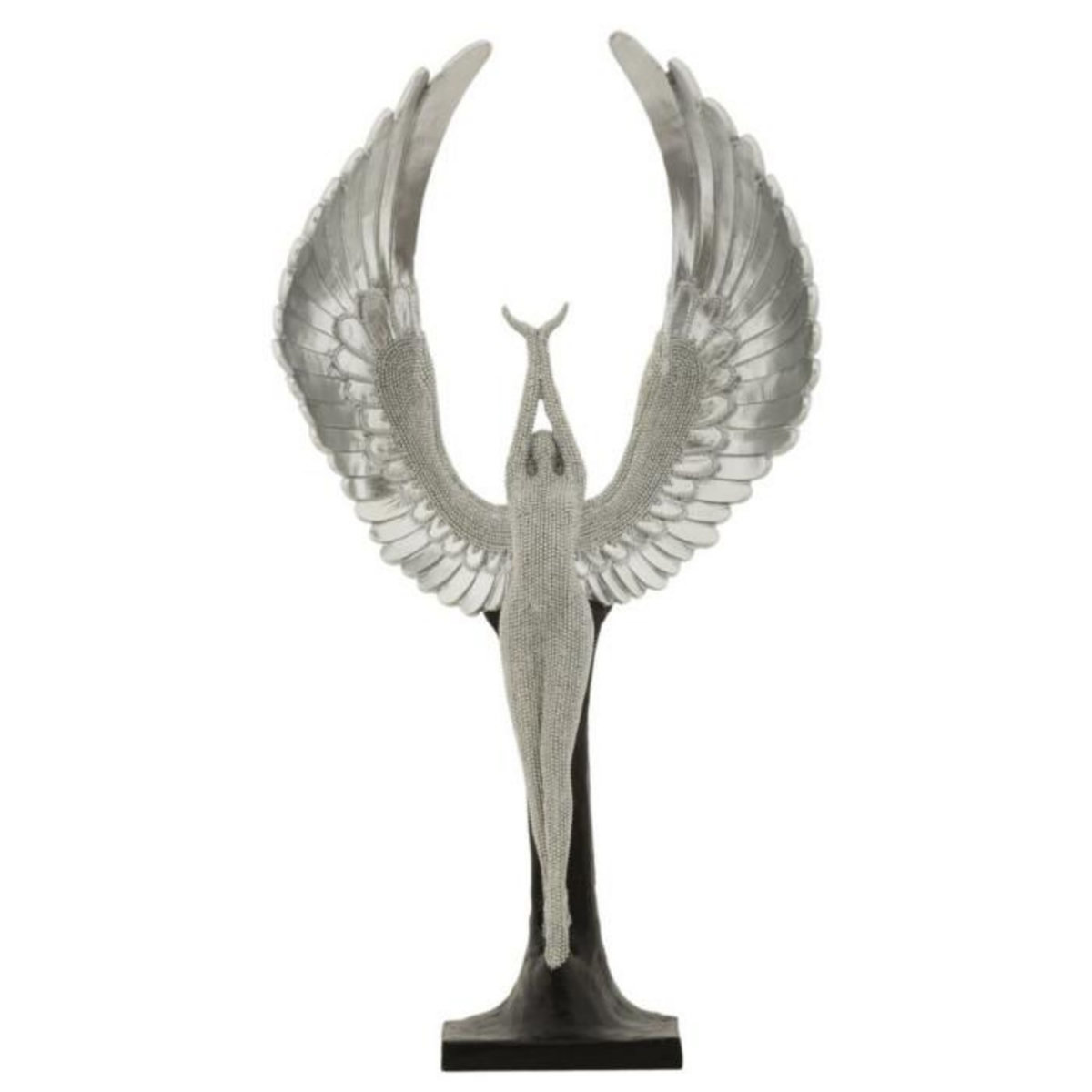 Paris Prix Statuette Déco Ailes  Sparky  48cm Argent