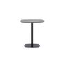 Voir la diapositive 2 : Paris Prix Table de Jardin en Métal  Milano  75cm Noir